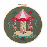 Floral Halloween Embroidery Kit Collection – 4 Designs