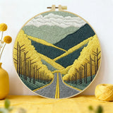 Leaves Embroidery Kit