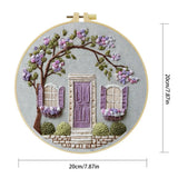 Lavender Cottage Embroidery Kit Kits For Stitchers