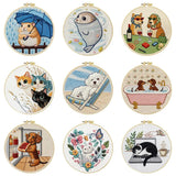 Dachshund’s Midnight Snack Embroidery Kit Kits For Stitchers