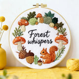 Forest Park Embroidery Kit