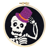 Cute Halloween Characters Embroidery Kit Collection – 6 Designs