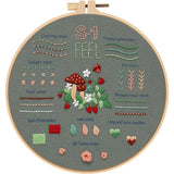 3-Piece Beginner Embroidery Starter Kit Kits For Stitchers
