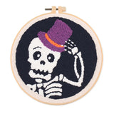 Spooky Halloween Characters Embroidery Kit – Set of 5