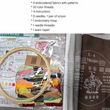 4-Stage Beginner Embroidery Learning Kit Kits For Stitchers
