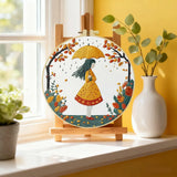 The Princess in the Rain Embroidery Kit