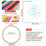 Colorful Fish Embroidery Kit Kits For Stitchers
