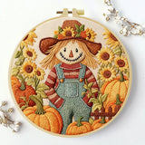 Lavender Field Embroidery DIY Kit – Beginner Floral Stitching Kit with Hoop & Pattern