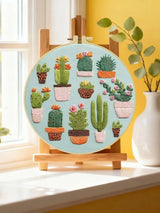 Cactus Embroidery Kit