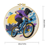 Mountain Bike Embroidery Kit